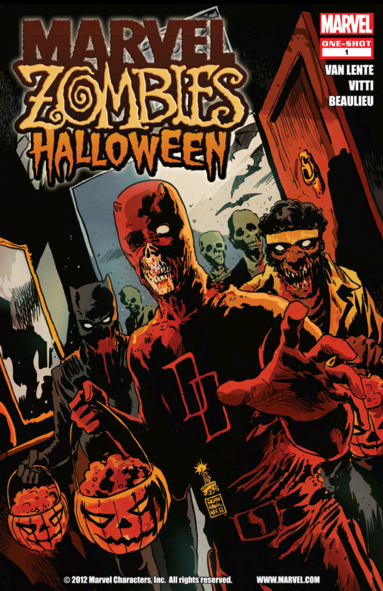 THE ADVENTURES OF BLACKIE, A MARVEL ZOMBIES HALLOWEEN REVIEW Nerds